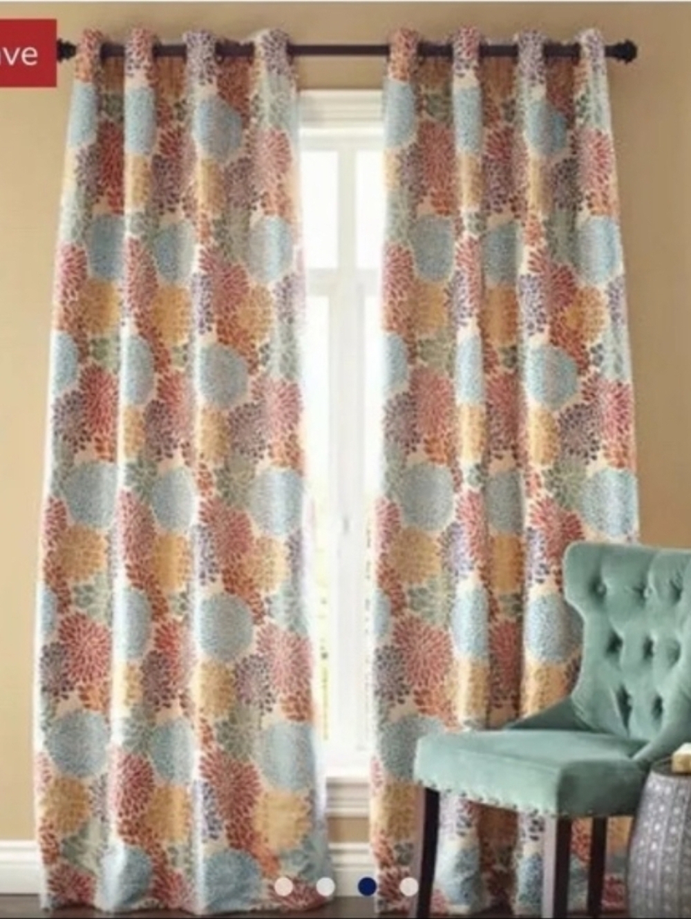 Pier1 Imports Bloom Garden Curtains